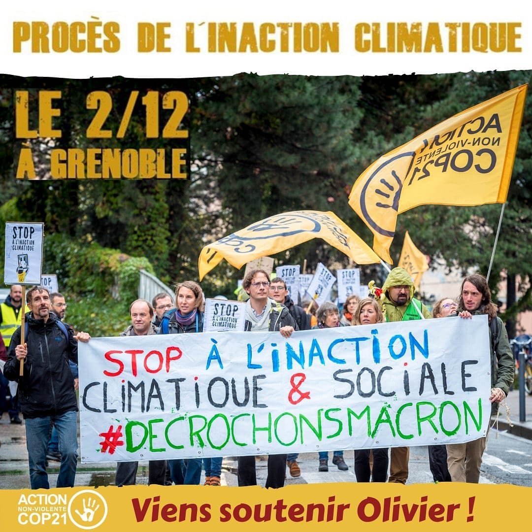 Procès d’Olivier à Grenoble 2 décembre 2019