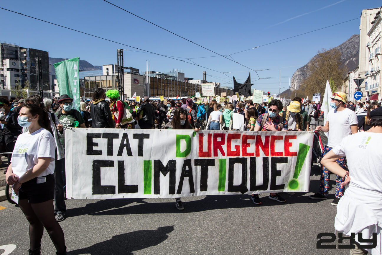 5000 participants – Marche Climat 28 mars 2021 – Grenoble